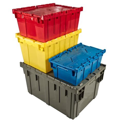 stackable plastic storage boxes